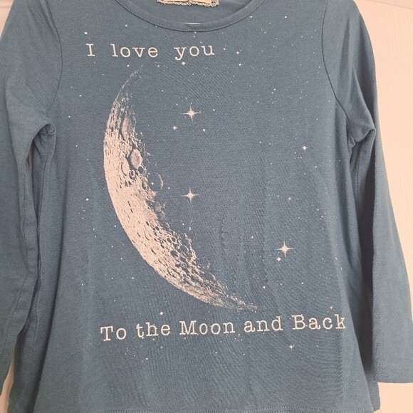 Soprano Graphic Moon Lace Tunic Top - Picture 2 of 4